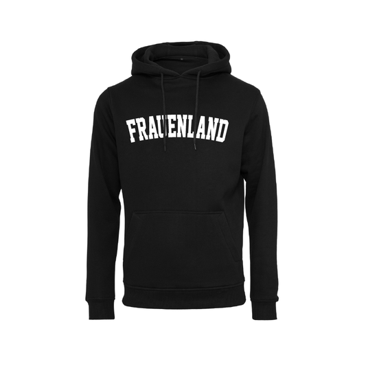 Frauenland College Hoodie Schwarz