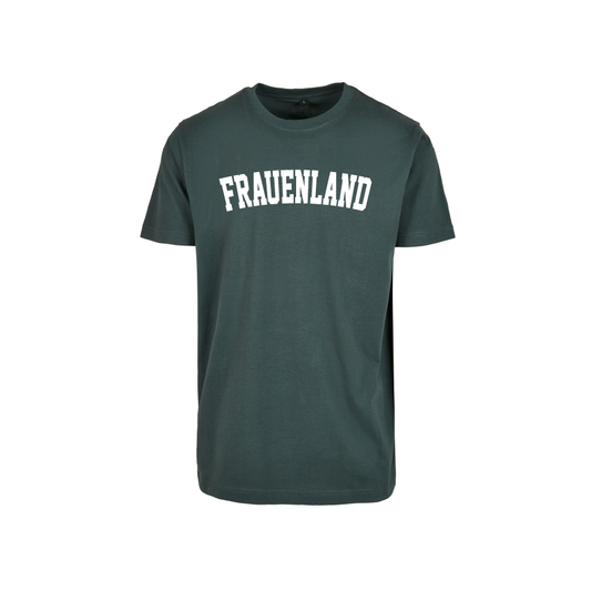 Frauenland College T-Shirt Bottlegreen