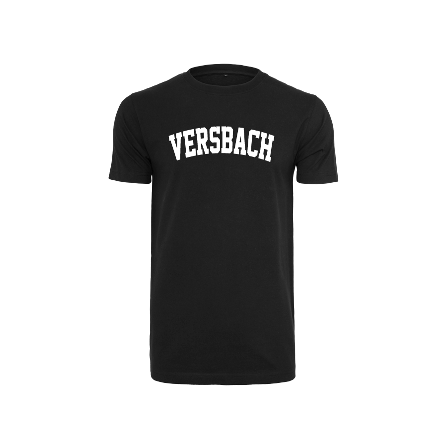 College T-Shirt schwarz