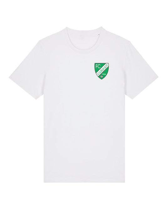 FC Lauterach Wappen Tee white